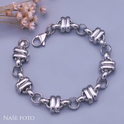 Unisex náramek z chirurgické oceli