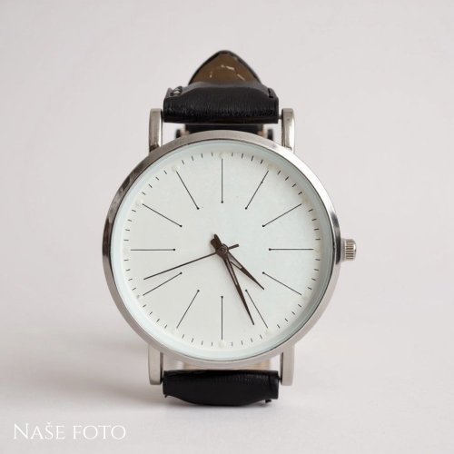 Pánské minimalistické hodinky White Dial