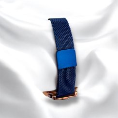 Dámské hodinky Rinnandy – modré s rosegold rámem