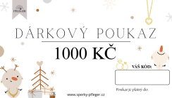 Dárkový poukaz v hodnotě 1000 Kč