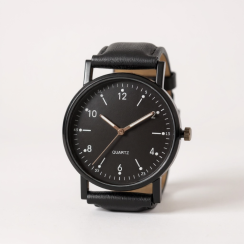 Unisex hodinky Classic – celé čierne