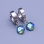 Náušnice z chirurgickej ocele Swarovski rivoli 8mm - výber farieb