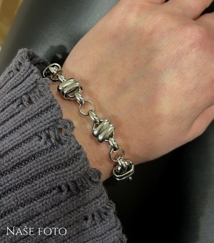 Unisex náramek z chirurgické oceli