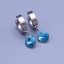 Náušnice z chirurgickej ocele Swarovski rivoli 8mm - výber farieb