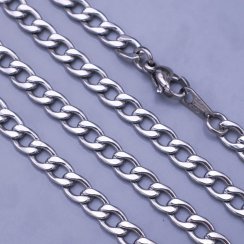 Řetízek z chirurgické oceli - Pancer 4mm - délky do 80cm