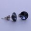 Náušnice z chirurgickej ocele Swarovski  8mm - výber farieb