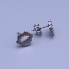 Náušnice z chirurgické oceli rtíky 9mm