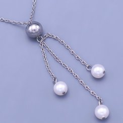 Přívěsek s řetízkem Swarovski elements chirurgická ocel
