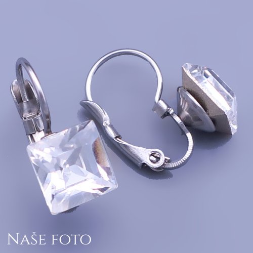 Souprava Swarovski kostky Crystal ( čirá)