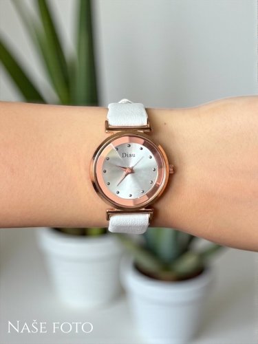 Dámské hodinky Disu – bílé