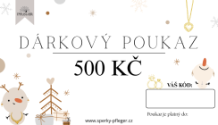 Dárkový poukaz v hodnotě 500 Kč