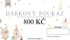 Dárkový poukaz v hodnotě 800 Kč