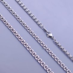 Řetízek z chirurgické oceli 4mm - výběr délek do 60cm