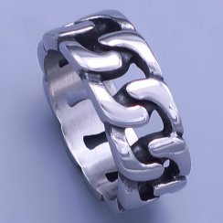 Pánský prsten z chirurgické oceli vel. 53,56,63