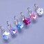 Detské náušnice Swarovski kytičky 10mm výber farieb
