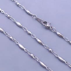 Řetízek z chirurgické oceli  2mm délka od 40-60cm