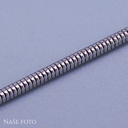 Náramek z chirurgické oceli na korálky 3mm