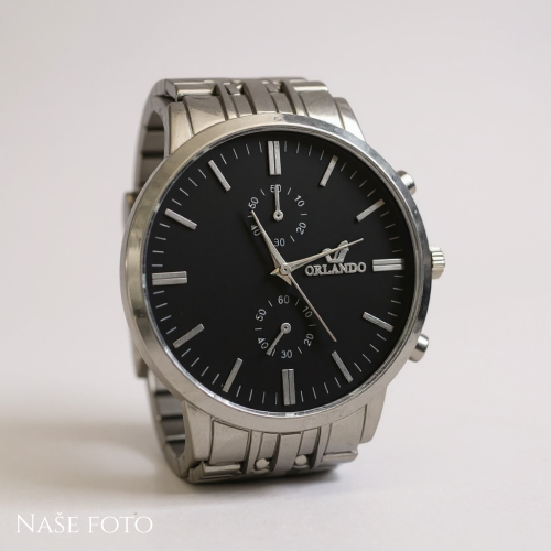 Pánské hodinky ORLANDO Silver