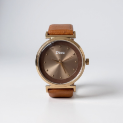 Dámske hodinky Disu – hnedé