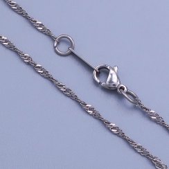 Náramek z chirurgické oceli- Lambáda 2mm