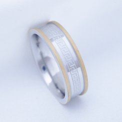 Pánský prsten z chirurgické oceli vel. 59,62