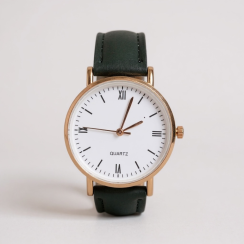 Dámske hodinky Grace – tmavozelené