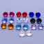 Náušnice z chirurgickej ocele Swarovski  8mm - výber farieb