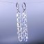 Luxusní visací náušnice Swarovski crystal AB