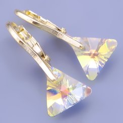 Souprava Swarovski Triangl Crystal AB (měnící )