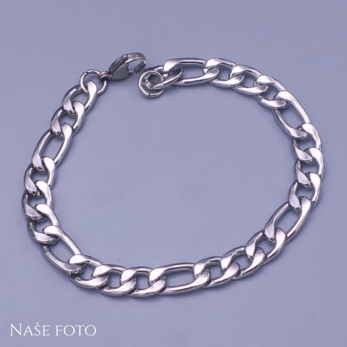 Pánský náramek figaro 9mm - délky do 25cm