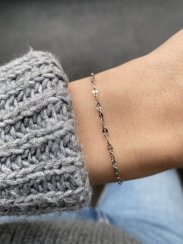 Náramek z chirurgické oceli 2mm - výběr délek