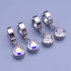 Náušnice Swarovski ch.ocel výběr barev