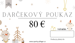Darčekový poukaz v hodnote 80 €