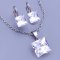 Souprava Swarovski kostky Crystal ( čirá)