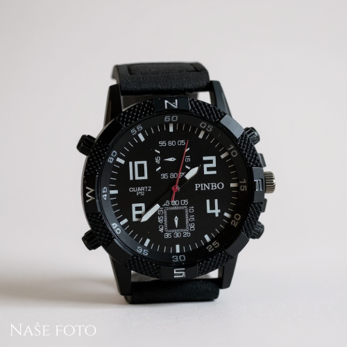 Pánské hodinky PINBO Sport – černé