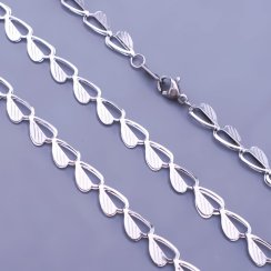 Řetízek z chirurgické oceli dámský 6mm - délky do 60cm