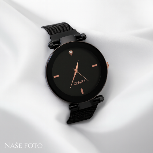 Dámské hodinky Black Quartz