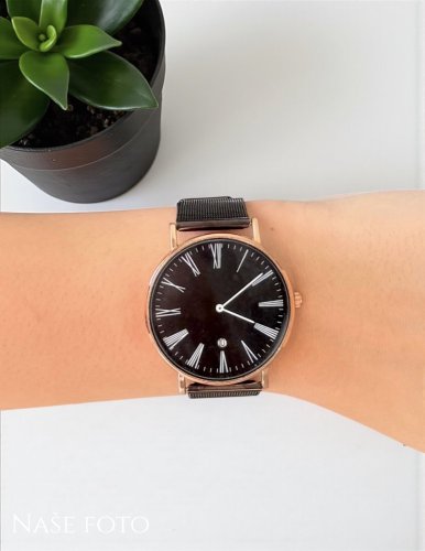 Unisex hodinky Classic – černé