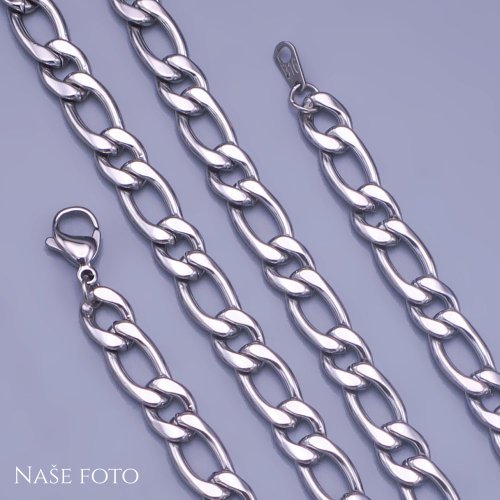 Pánský řetízek z chirurgické oceli 7mm - délky do 80cm