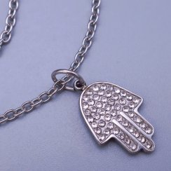 Prívesok chirurgickej ocele - Hamsa