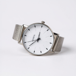 Elegantní stříbrné hodinky GENEVA