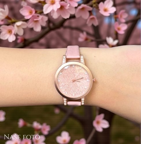Dámské hodinky Grace – růžové
