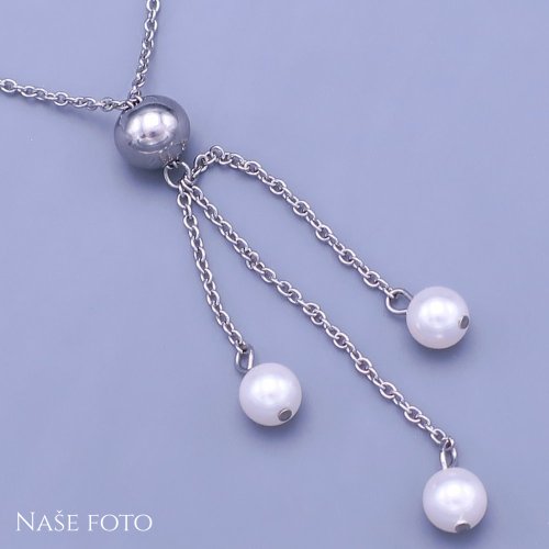 Přívěsek s řetízkem Swarovski elements chirurgická ocel