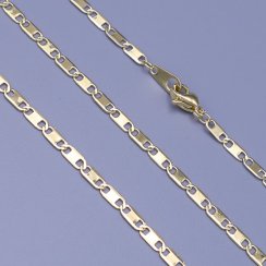 Pozlátená retiazka z chirurgickej ocele Valis 2mm