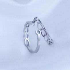 Dámský prsten z chirurgické oceli vel. 54,56,59