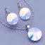 Souprava Swarovski Rivoli -kolečka Ctrystal AB (měnící )