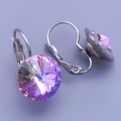Souprava Swarovski Rivoli -kolečka Vitrail light ( měnící)
