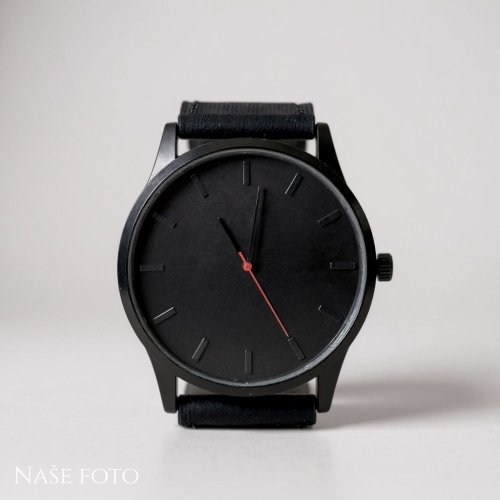 Hodinky s matným semišovým vzhledem