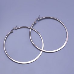Náušnice kruhy 65mm z chirurgické oceli
