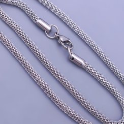 Dámský řetízek z chirurgické oceli - kulatý 3mm